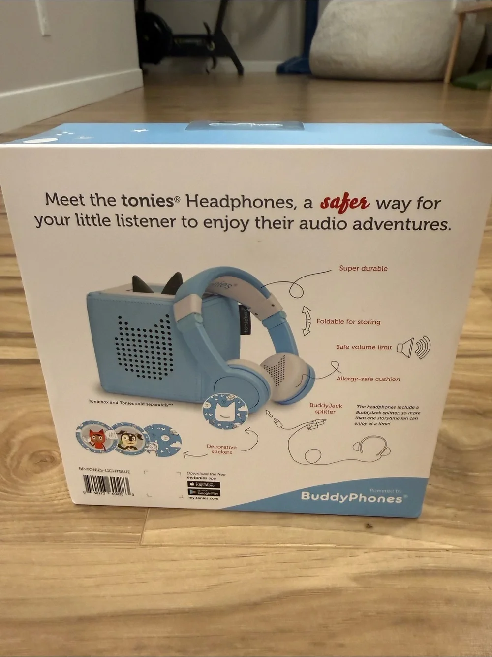 Tonies Kids Headphones and Carrier Bag